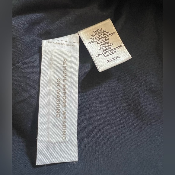 Ann Taylor Loft Lace Crochet Eyelet Pencil Skirt in Navy Blue Size 8 - Picture 7 of 8